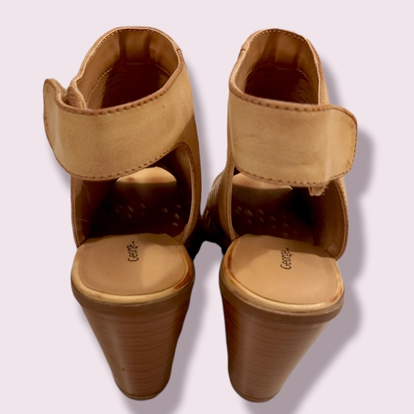 George open-toe block heels - Picture 3 of 5